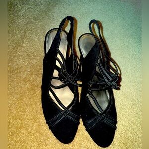 MPO High Heels Stretch Elastic Sandals 9 1/2